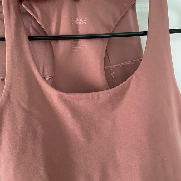 Girlfriend Collective Paloma Bra and Legging Set in Rosebud - M - Picture 2 of 3